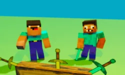 Noob vs Pro But Knife Hit Minecraft image