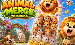 Animal Merge: Zoo Drop image