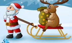 image bg Funny Santa Jigsaw