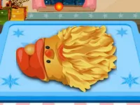 Cooking Golden Santa Bread image