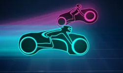Neon Slither Sim image