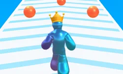 Bubble Man Running Game image