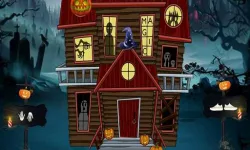 Halloween Magic Lady Escape image