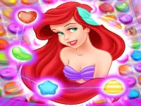 Ariel | The Little Mermaid Match 3 Puzzle image