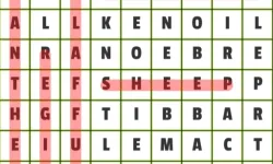 Animals Word Search image