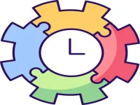 image bg clock puzzle