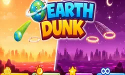 Earth Dunk Physics Arcade Game image