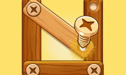 Wood Nuts Bolts Screw image