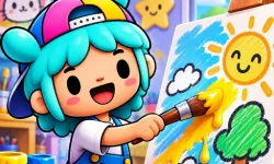 Toca Coloring Book image