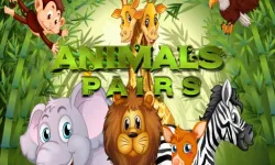Animals Pairs Match 3 Online Game image
