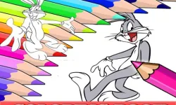 Coloring Book for Bugs Bunny image