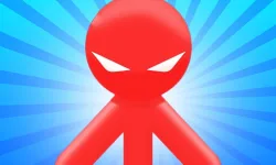 Red Stickman vs Monster School image
