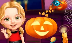 image bg Sweet Baby Girl Halloween