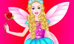 Barbie Angel Dress up image