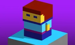 Blocky Sky Jumping image