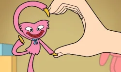 image bg Finger Heart Monster Refil
