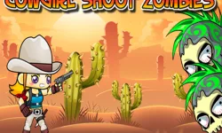 Cowgirl Shoot Zombies image
