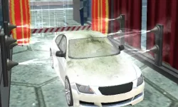 Modern Sports Car Wash 3D image