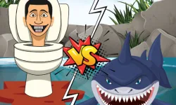 Hungry Shark Vs Skibidi image