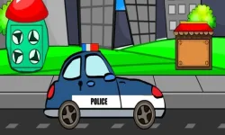 image bg Police Car Escape