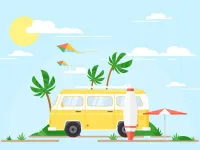 Vacation Time Jigsaw image