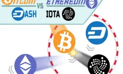 BITCOIN vs ETHEREUM DASH IOTA image