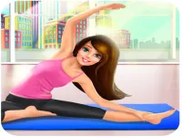 Gym Fitness Workout Girl image