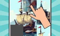 Pixel Slide Puzzle image