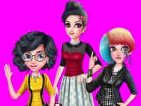 image bg College Girl Squad Fashion Dressup