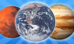Merge the Planets: 2048! image