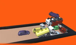 Match auto 2048 game 3d image