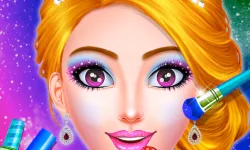 image bg Princess Dress up & Makeover - Color by Number