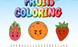 image bg Fruits Coloring