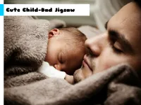 Cute Child-Dad Jigsaw image
