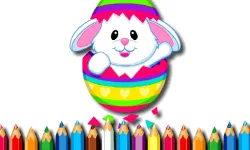 Easter Fun Coloring Book image
