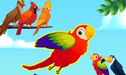 Flappy color birds image