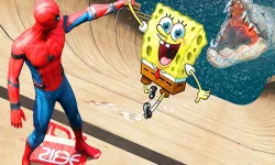 Super spongebob spiderman image