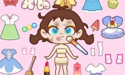 Paint Doll Dress Up image