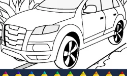 Cars Coloring Game image