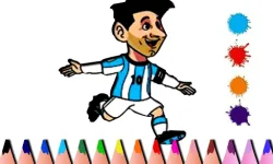 BTS Messi Coloring Book image