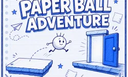 Paper Ball Adventure Go image
