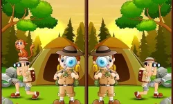 image bg Spot 5 Differences Camping
