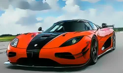 Luxury Swedish Cars Jigsaw image