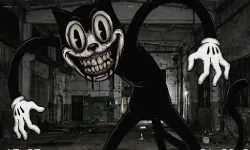 Cartoon Cat Scary image