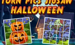 Torn Pics Jigsaw Halloween image