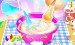 Unicorn Cake Make image