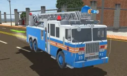Fire Truck Driving Simulator 2024 image
