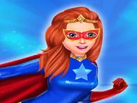 image bg Super Power Hero Girls Runner Game Adventure