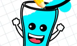 happy water glass image