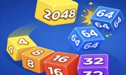 image bg Snake 2048: Cube Merge